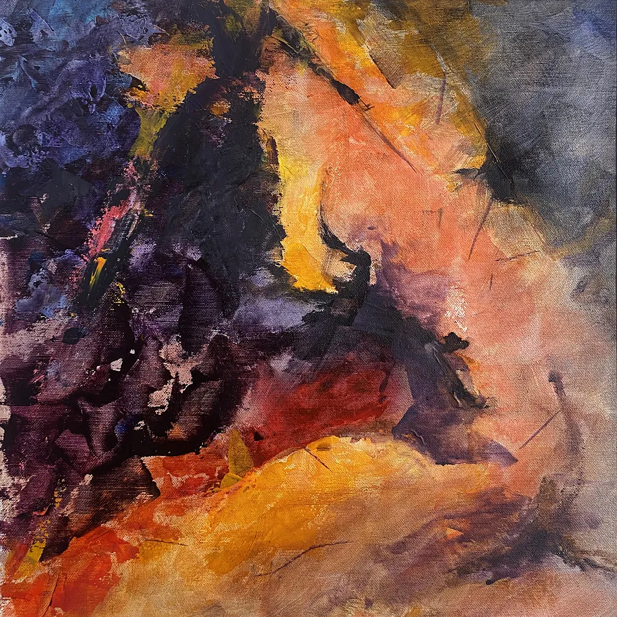 Зображення "2-Fracture" від Вікторія Колесникова, розмір: 40х40 см, матеріали: акріл на полотні, медіум: Живопис, місто: Україна, серія: Another Balance Фото 1 з 2.