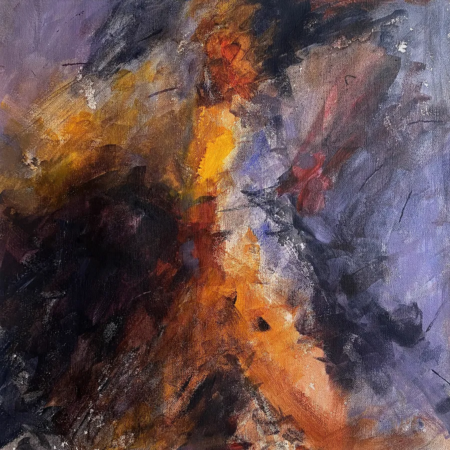 Зображення "1-Impact" від Вікторія Колесникова, розмір: 40х40 см, матеріали: акріл на полотні, медіум: Живопис, місто: Україна, серія: Another Balance Фото 1 з 2.