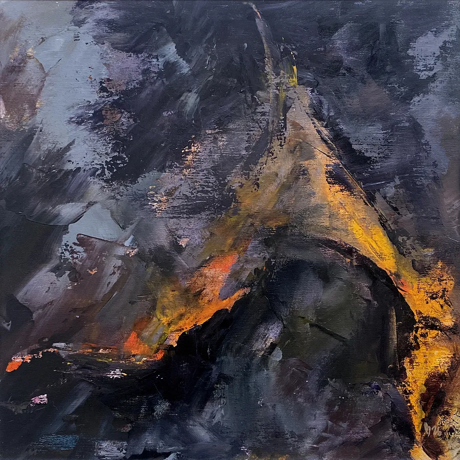 Зображення "3-Reconfiguration" від Вікторія Колесникова, розмір: 40х40 см, матеріали: акріл на полотні, місто: Україна, серія: Another Balance Фото 1 з 2.